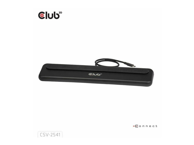 Club 3D - docking station - USB-C - 2 x HDMI DP - 1GbE