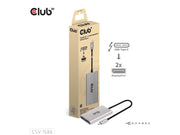 Club 3D - video adapter - 24 pin USB-C to DisplayPort - 23.5 cm