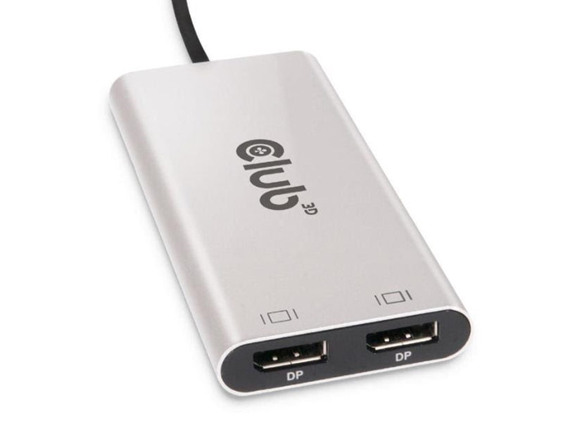 Club 3D - video adapter - 24 pin USB-C to DisplayPort - 23.5 cm