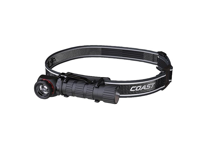 Coast Headlamp 1250 lumen TXM50R rechargeable Twist Focus magnetic and with pocket clip