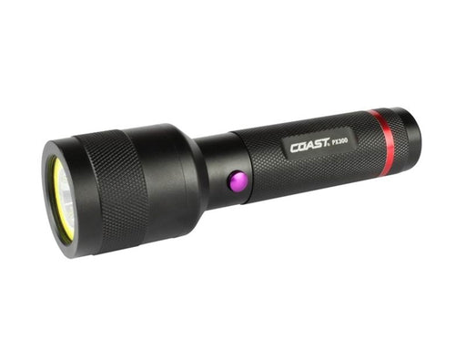 Coast px300 hand torch white light + uv light 150lumens