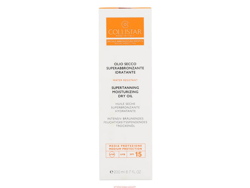 Collistar Supertanning Dry Oil SPF 15