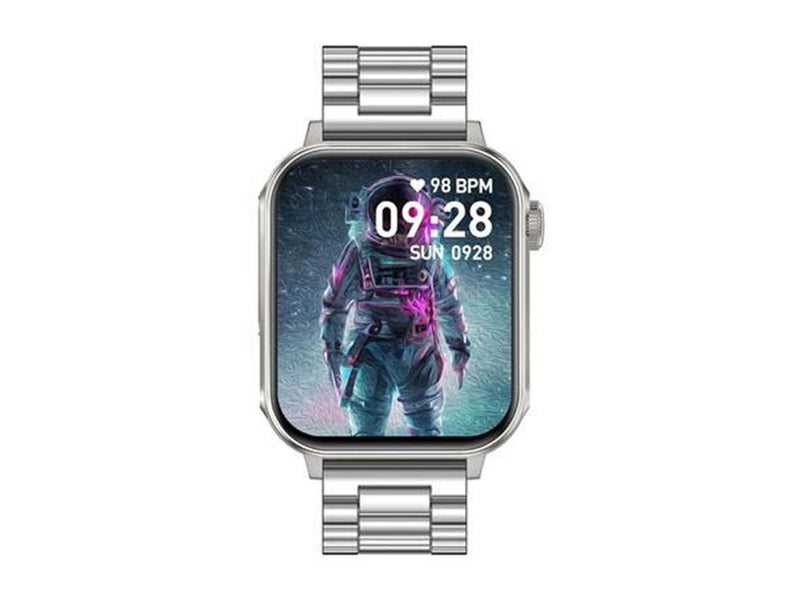 Colmi P80 Smartwatch - Steel and Silver