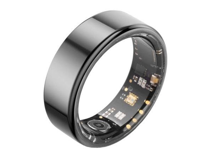 Colmi R02 Smart Ring Size 12 21.3mm with Charging Case - Black