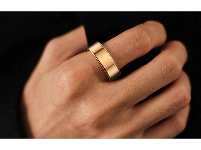 Colmi R02 Smart Ring Size 9 18.9mm with Charging Case - Black
