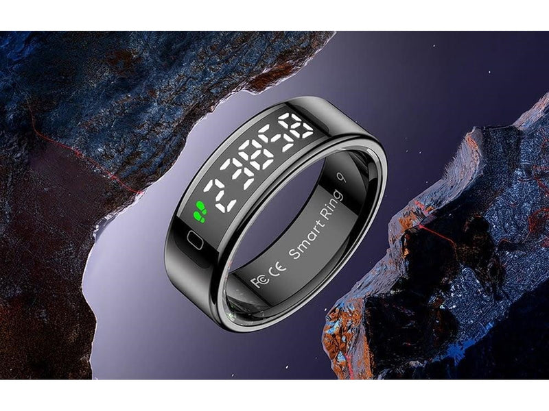 Colmi R12 Smart Ring - 21.6 mm - Size 12 - Black