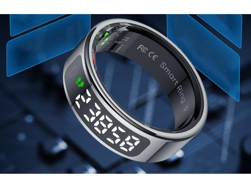 Colmi R12 Smart Ring - 21.6 mm - Size 12 - Black