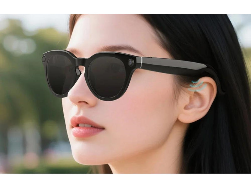 Colmi V03 - smart sunglasses with round frames