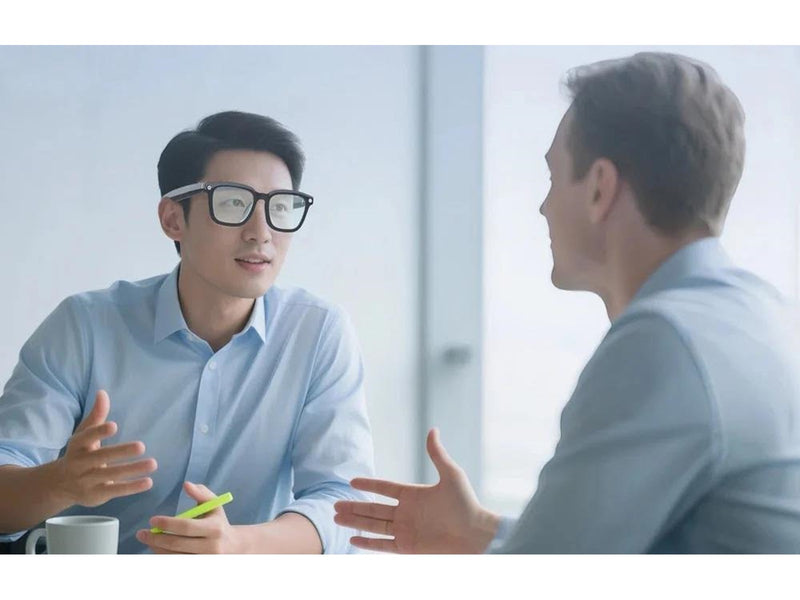 Colmi V03 - smart sunglasses with round frames