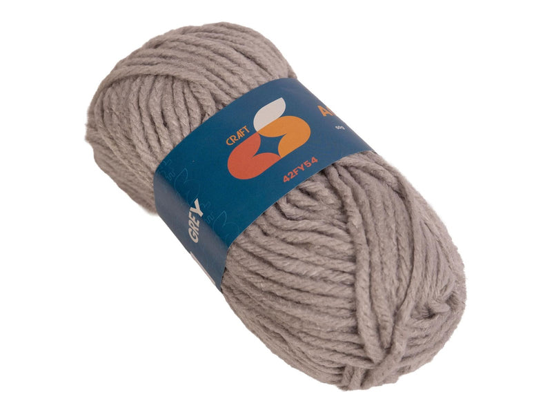 Colorations - Acrylgaren 4 mm - 50gr - Grey