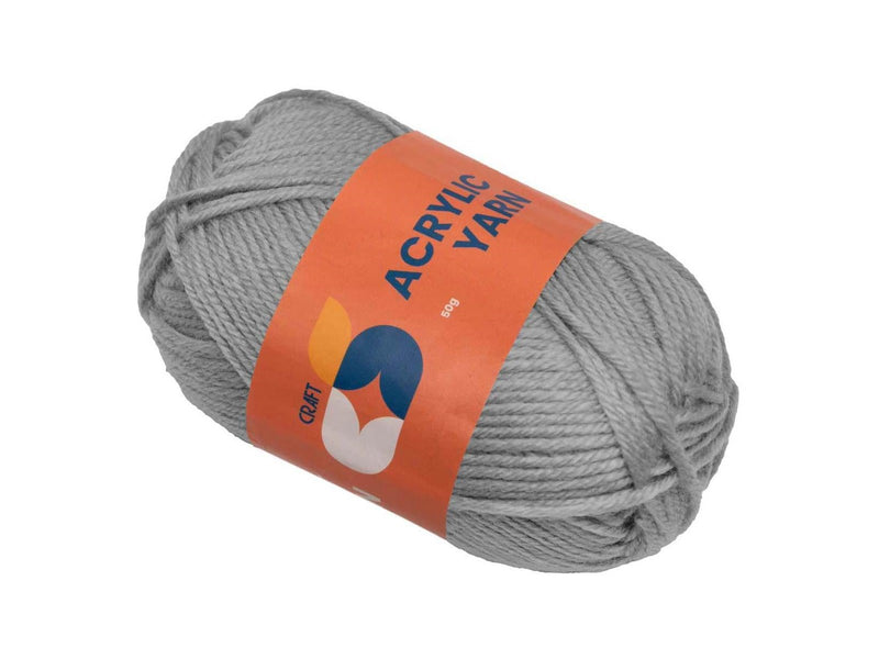 Colorations - Acrylic Yarn Grey 50g