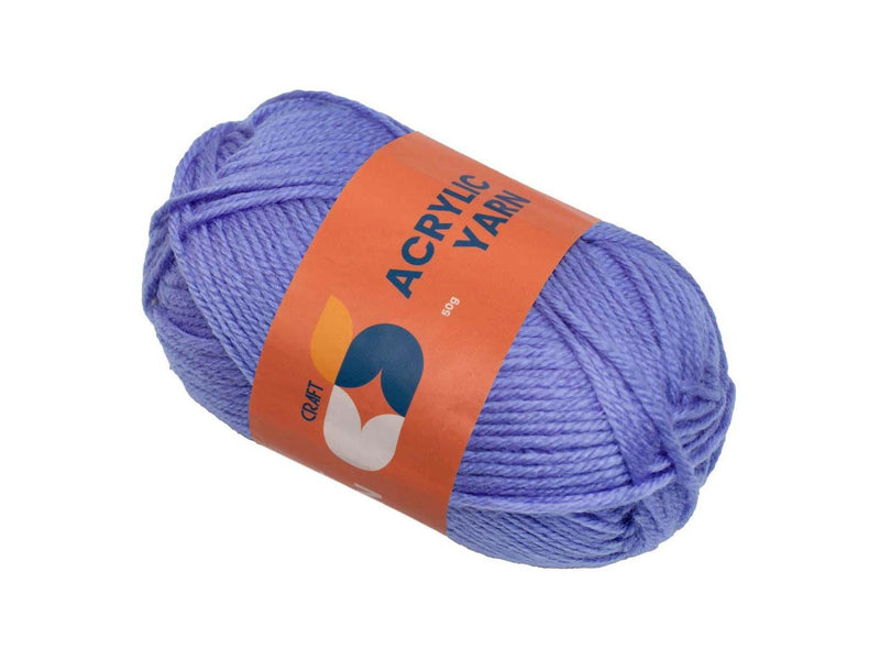 Colorations - Acrylic yarn Purple 50g
