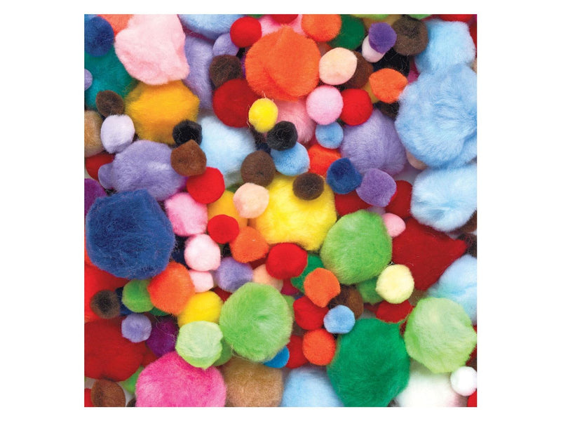 Colorations - Bag of Pompoms 450 grams 1200 pcs.