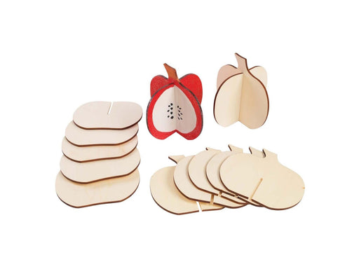 Colorations - Build Your Own 3D Wooden Pumpkin 6pcs.