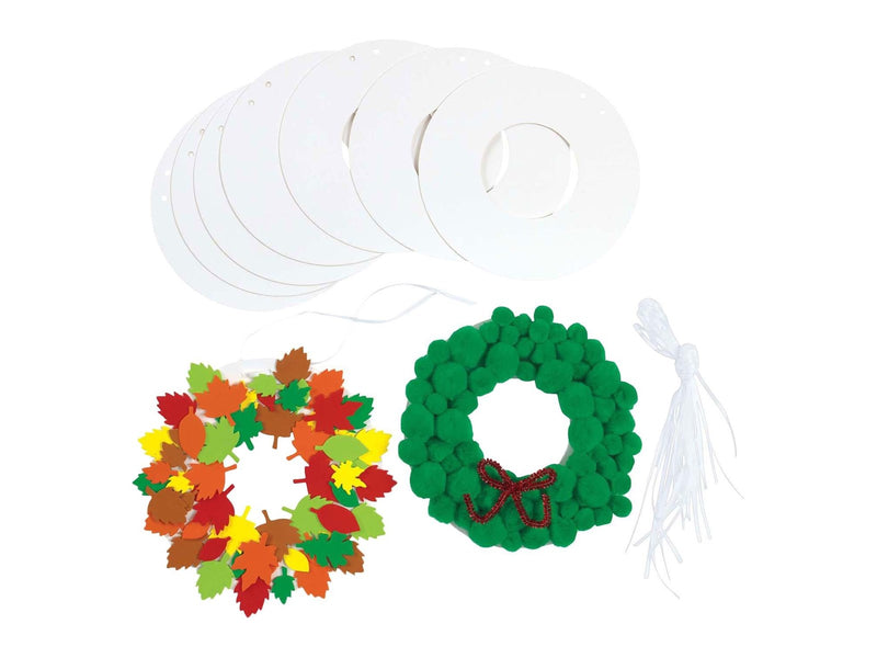 Colorations - Cardboard Wreaths 24pcs.