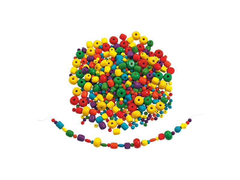 Colorations - Clear Wooden Beads 450 grams