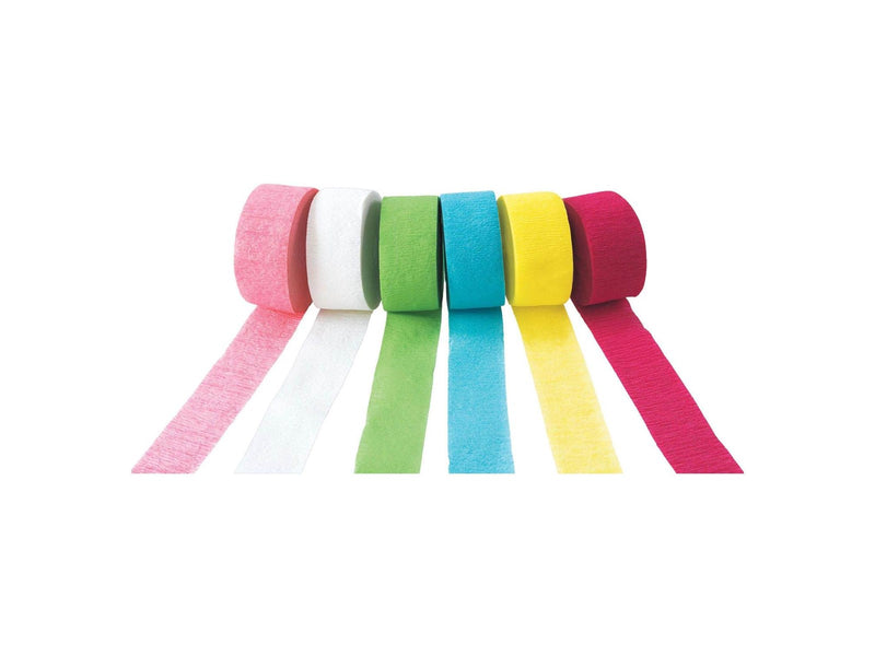 Colorations - Crepe Paper Garlands Set 2 Set of 6