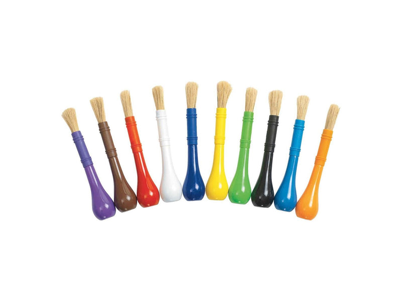 Colorations - Easy-Grip Paint Brushes 10 pcs.