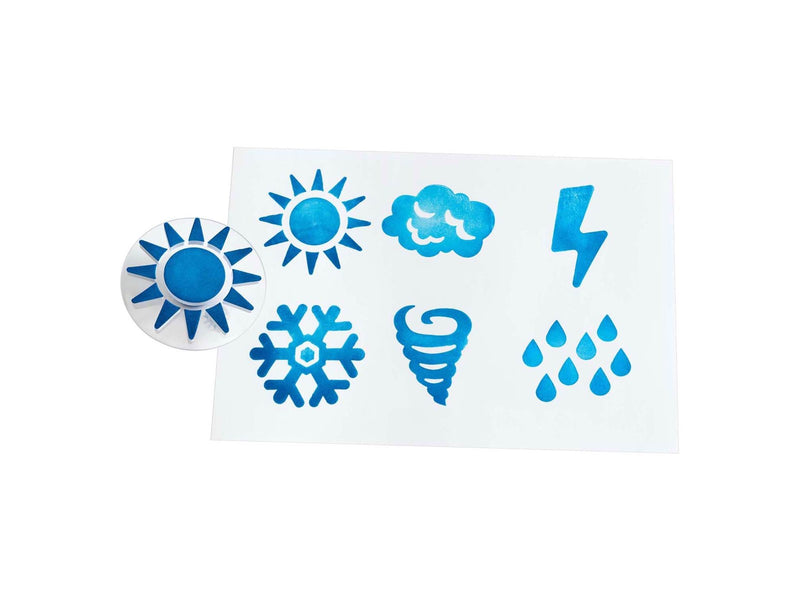 Colorations - Easy Grip Stamps Weather