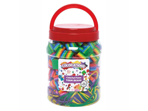 Colorations - Foam Beads Set - 200pcs.