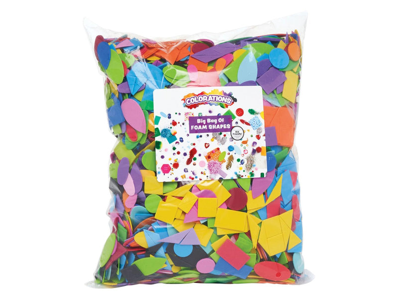 Colorations - Foam Shapes in Bag 4475pcs.