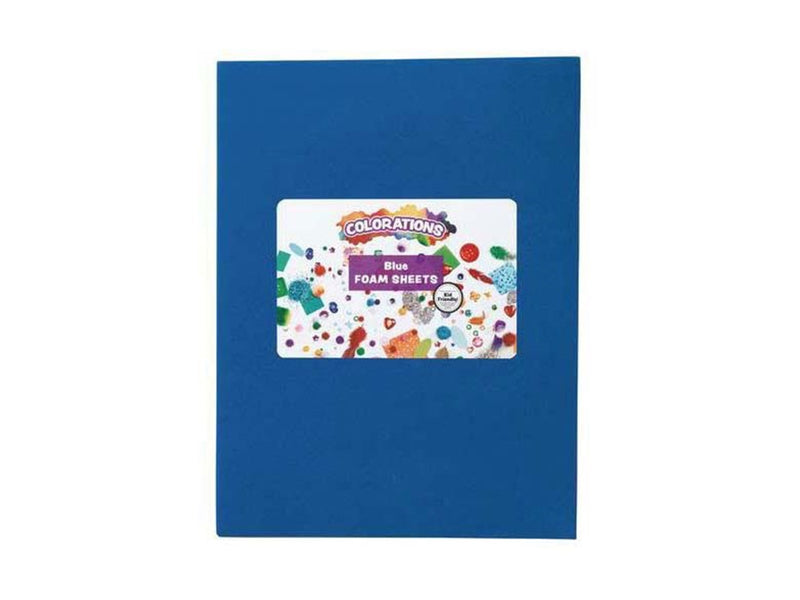 Colorations - Foam Sheets Blue 10 pcs.