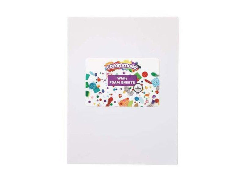 Colorations - Foam Sheets White 10pcs.