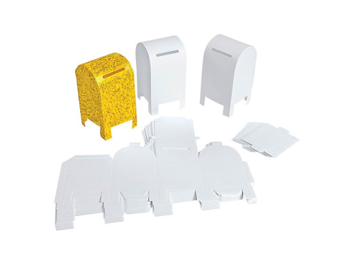 Colorations - Foldable Paper Mailbox Set of 20