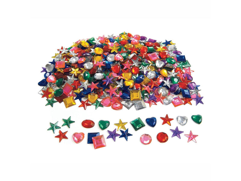 Colorations - Glitter Rhinestone Shapes 570pcs.