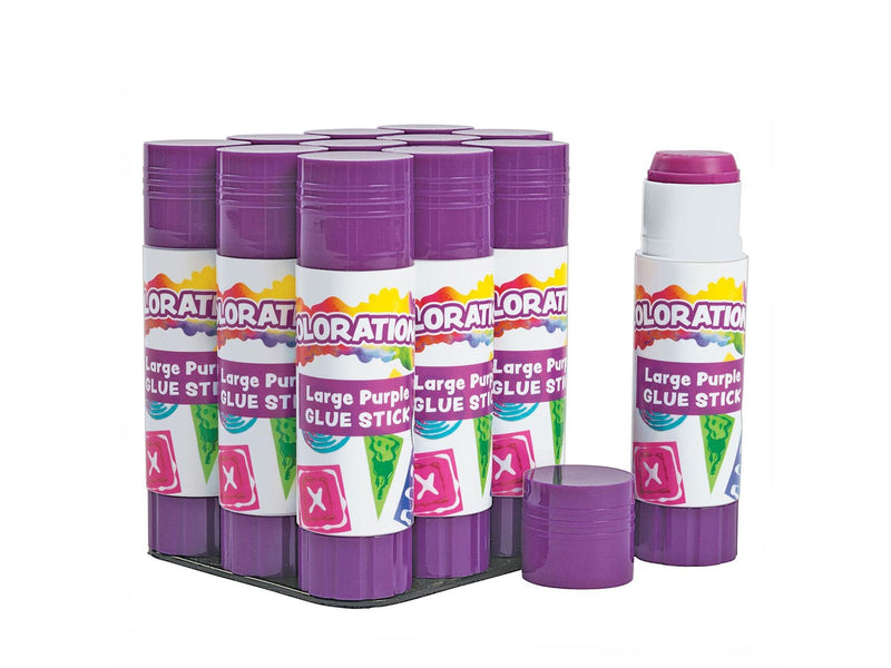 Colorations - Glue stick 25 grams Set of 12
