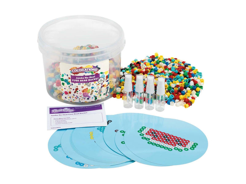 Colorations - Heatless Iron-On Beads - 2500 Beads