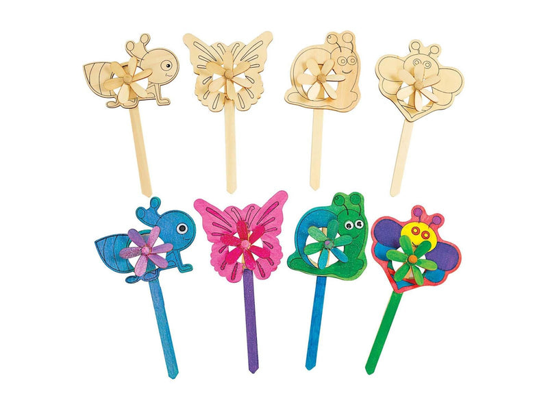 Colorations - Make Your Own Garden Windmills 12pcs.