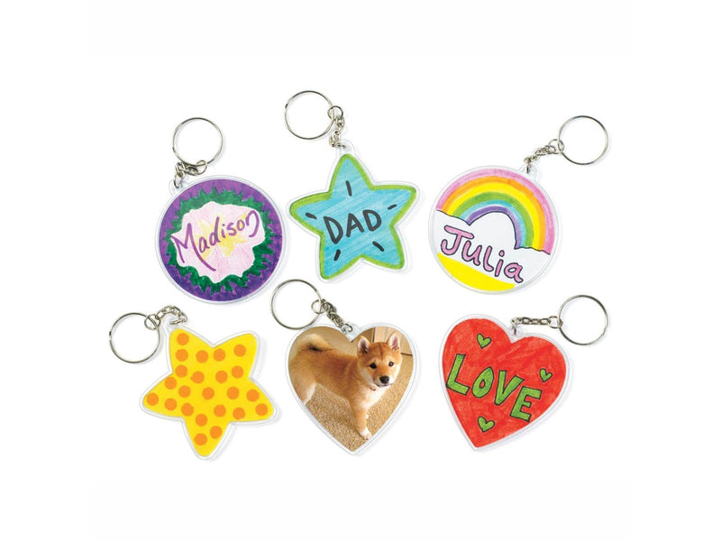 Colorations - Make Your Own Keychain Set of 12