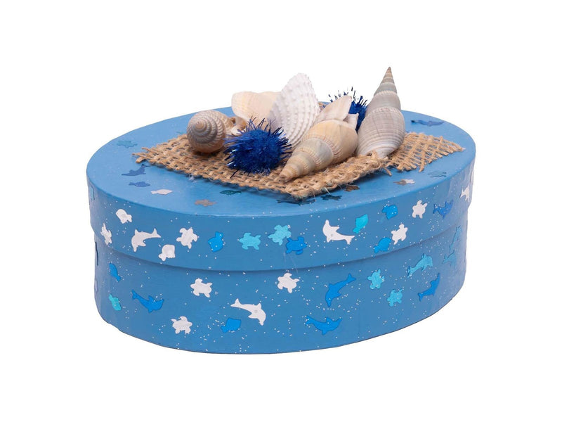Colorations - Papier-mache Boxes Oval 3 pcs.