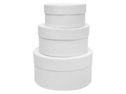Colorations - Papier-mache Boxes Round 3 pcs.