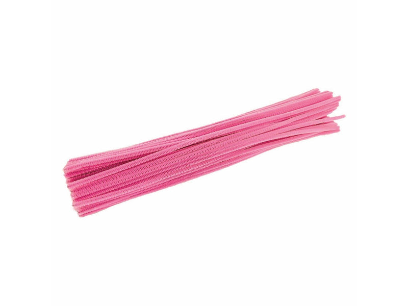 Colorations - Pink Chenille Wire 100pcs.