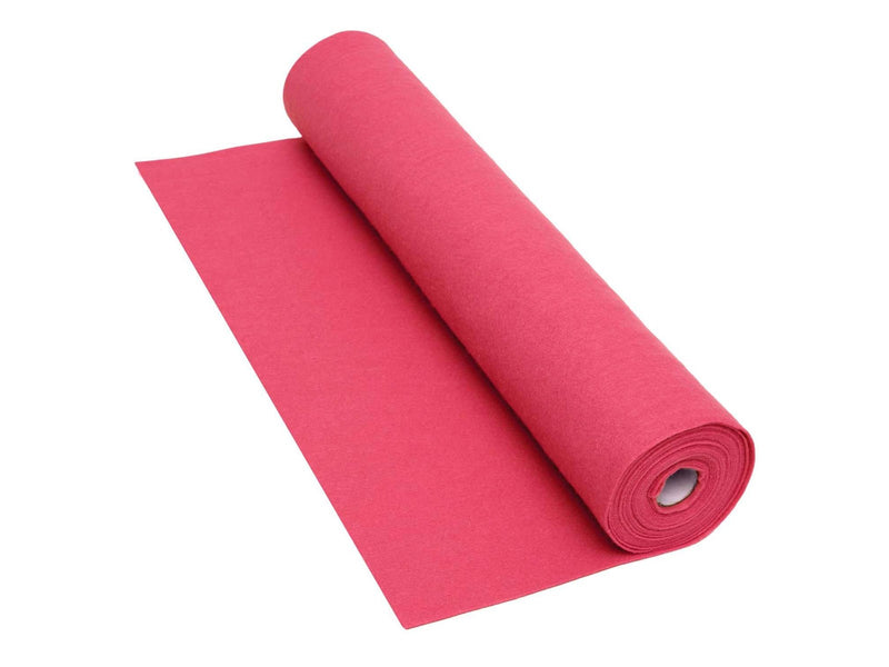 Colorations - Pink Felt Roll - 160gsm 5m x 45cm