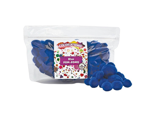 Colorations - Pom Pomps Blue 100pcs.