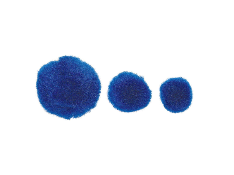 Colorations - Pom Pomps Blue 100pcs.
