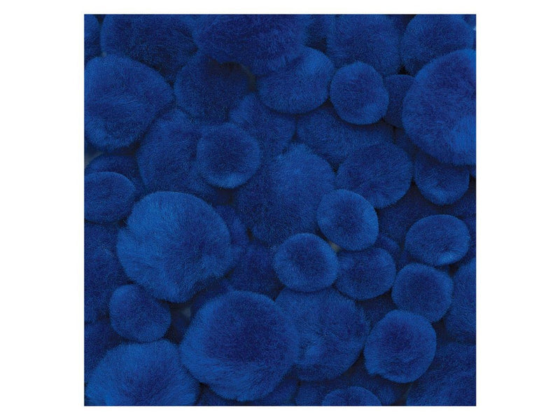 Colorations - Pom Pomps Blue 100pcs.