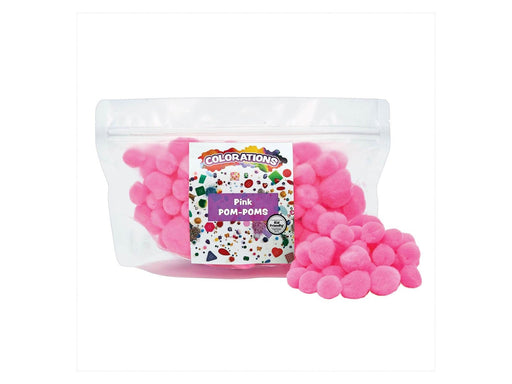 Colorations - Pom Poms Pink 100pcs.
