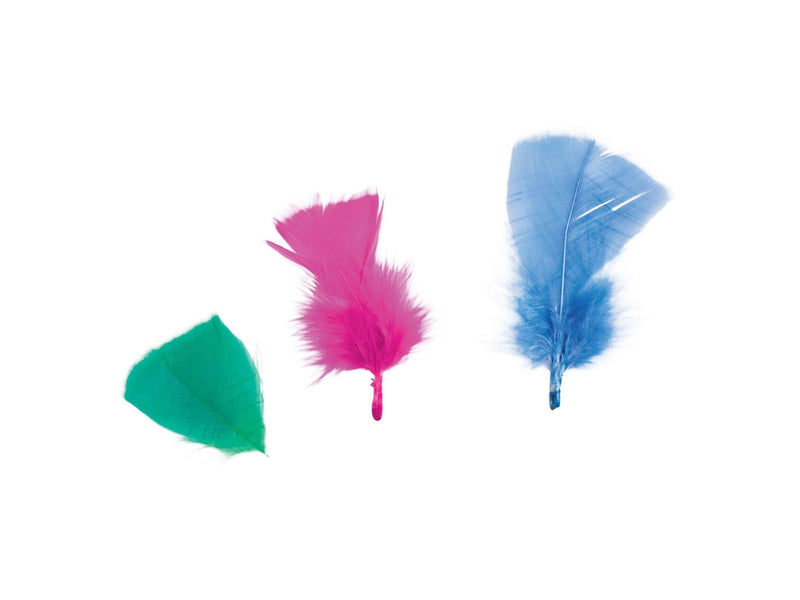 Colorations - Rainbow feathers 85 grams