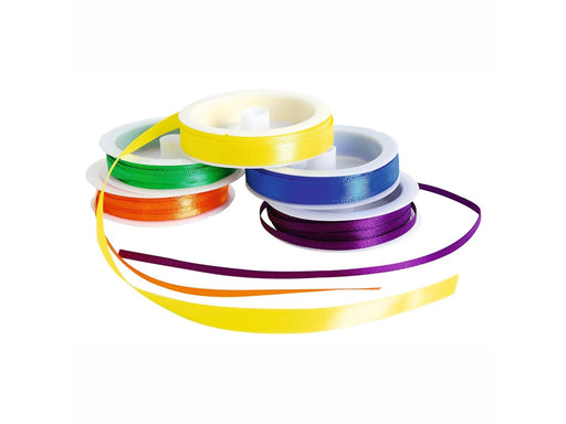 Colorations - Satin Ribbon 16 Spools Colored 120mtr.