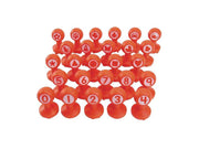 Colorations - Shapes & Numbers Clay Stamps 26pcs.