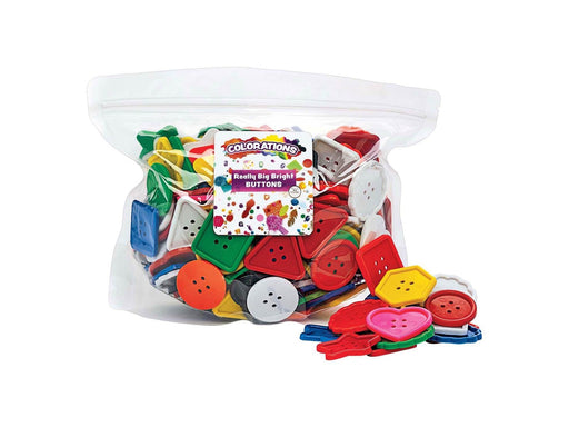 Colorations - Very Large Bright Buttons 450 Grams