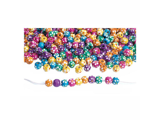 Colorations - Wooden Stringing Beads Flower 225 g