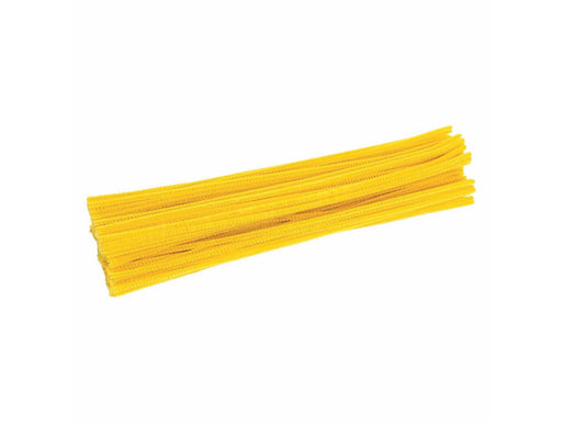 Colorations - Yellow Chenille Wire 100pcs.