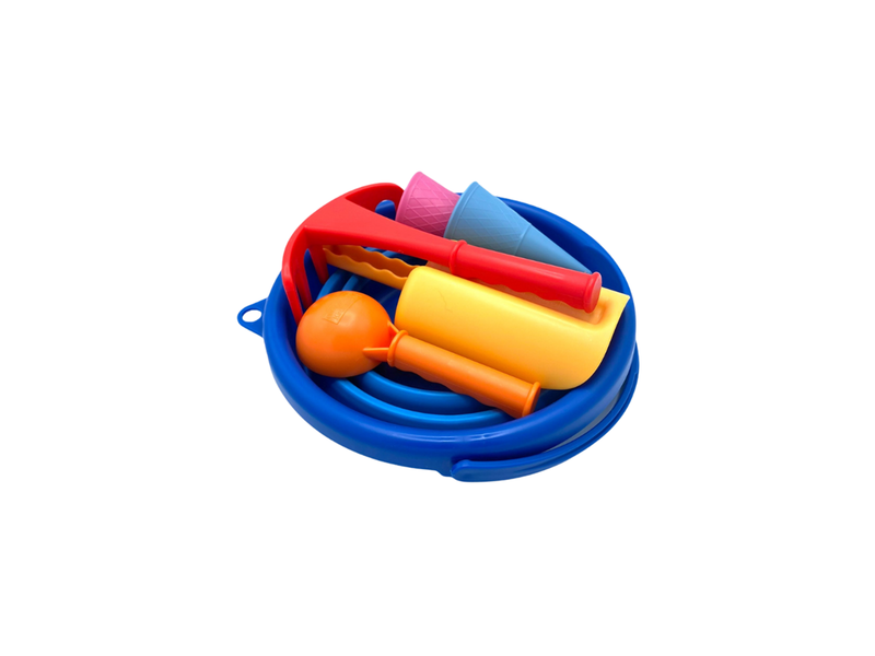 CompactToys 7in1 Sandtoys // Blue