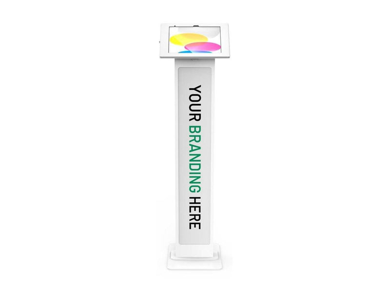 Compulocks Apex BrandMe stand - for tablet - brandable - white - Max - recommended for