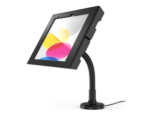 Compulocks Apex stand - exposed front/back camera and sensors - for tablet - flex arm mount - black - Max - recommended for